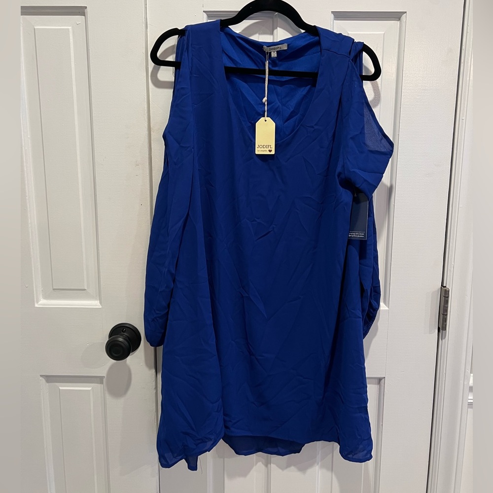 Peak-a-boo dress